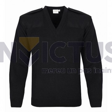 Pulover cu anchior - Negru - 201013