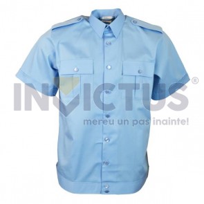 Cămașă bluză pentru cadre bărbați maneca scurta MApN - 101023