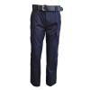 Pantalon costum de culoare bleumarin - 123009
